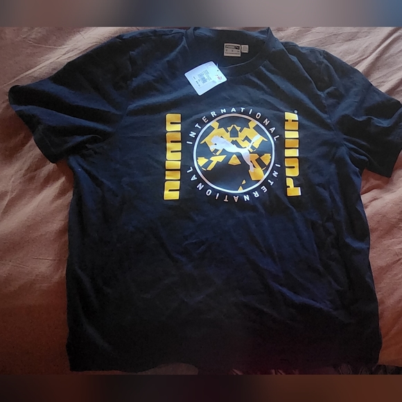 NWT Classic Puma Tee XL BLACK - Picture 4 of 4